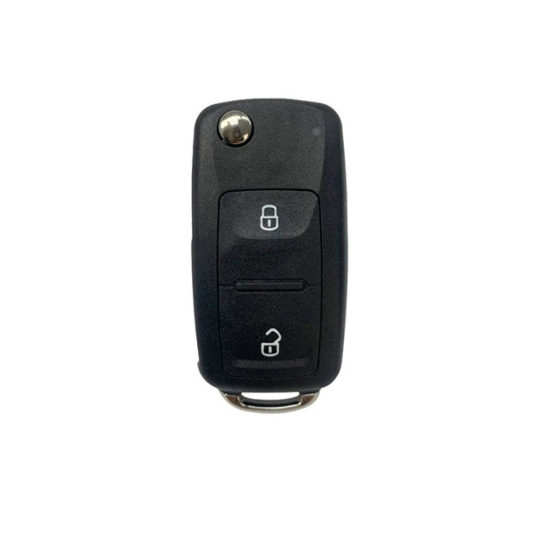 Funda para Volkswagen Polo, Tiguan, Passat, Golf, Jetta, Lavida (2 botones)
