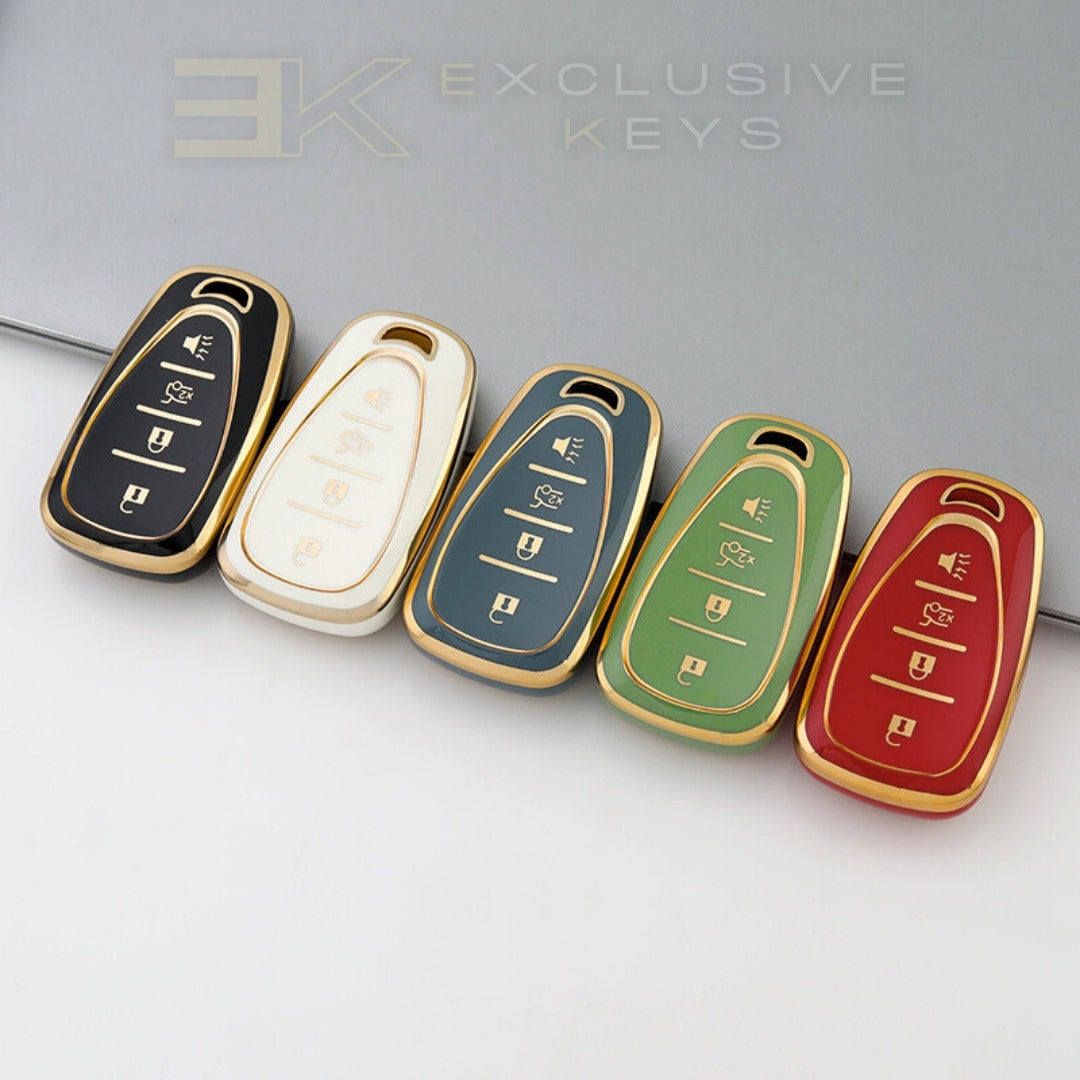 Funda para Chevrolet Smart – 4 botones (Trunk x2 + Alarm)