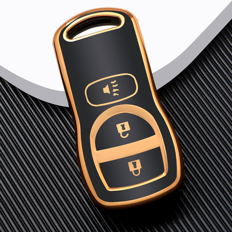Funda para Infiniti QX50, QX55, QX60, QX80, Q30, Q50, Q60, Q70, QX30, EX35, EX37, FX35, FX37, FX45, FX50, M35, M37, M45, M56, G25, G35, G37, JX35, I30, I35 (3 Buttons)