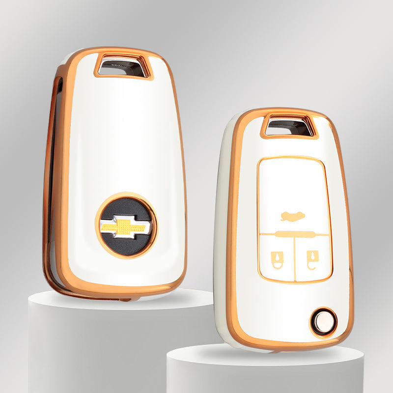 Funda para Chevrolet Cruze, Aveo, Trax, Sail, Malibu y Captiva (3 Botones)
