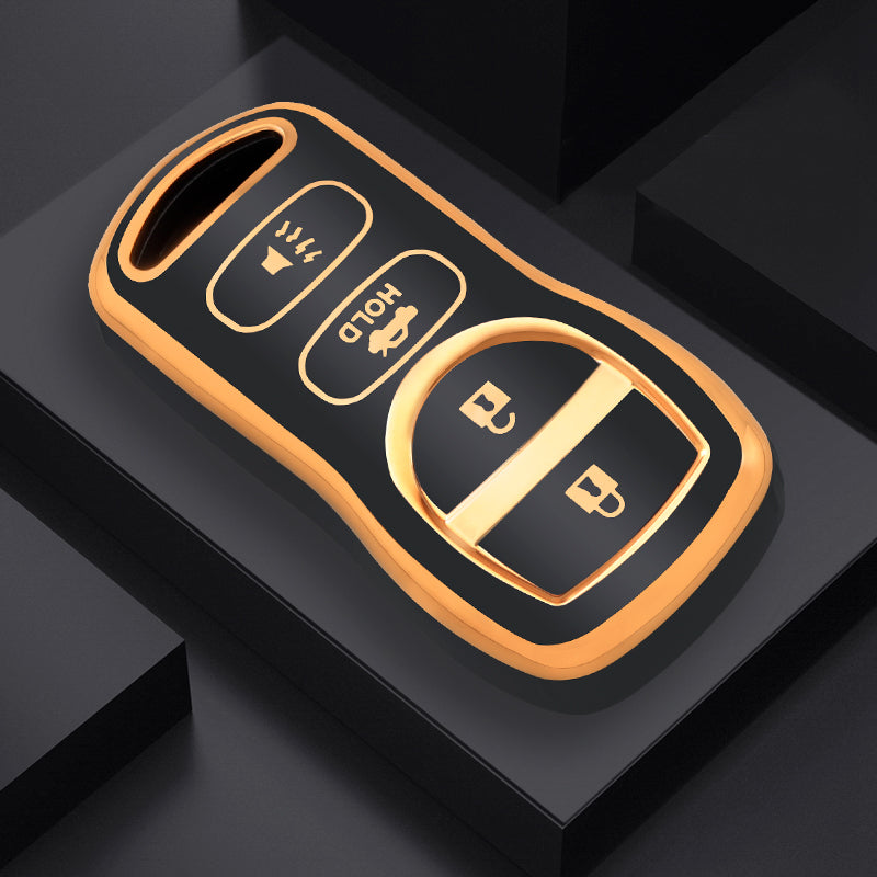 Funda para Infiniti QX50, QX55, QX60, QX80, Q30, Q50, Q60, Q70, QX30, EX35, EX37, FX35, FX37, FX45, FX50, M35, M37, M45, M56, G25, G35, G37, JX35, I30, I35 (4 Buttons)