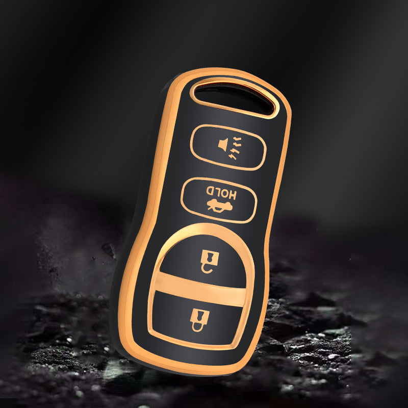 Funda para Infiniti QX50, QX55, QX60, QX80, Q30, Q50, Q60, Q70, QX30, EX35, EX37, FX35, FX37, FX45, FX50, M35, M37, M45, M56, G25, G35, G37, JX35, I30, I35 (4 Buttons)