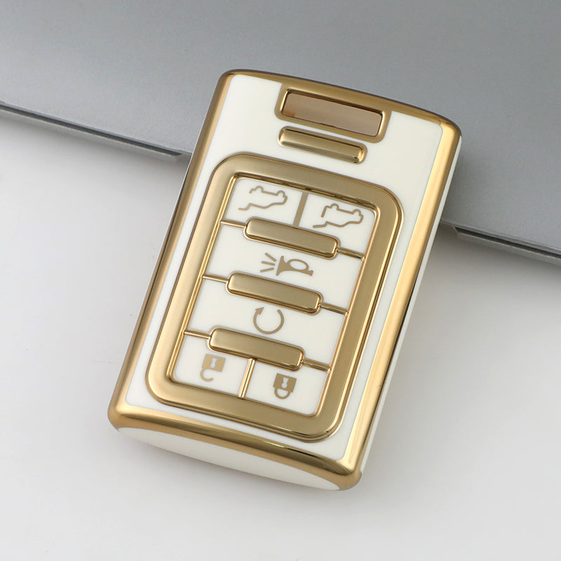 Funda para Cadillac CTS ATS 28T CTSV XTS DTS SLS SRX XLS STS Escalade (6 botones)