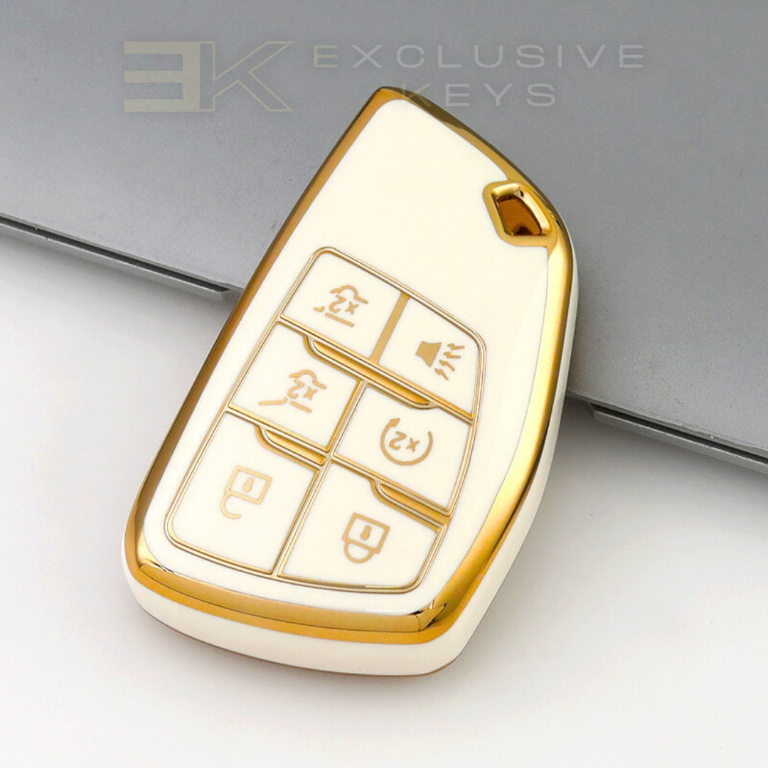 Funda para Chevrolet, GMC & Buick Key Cover (6 botones)