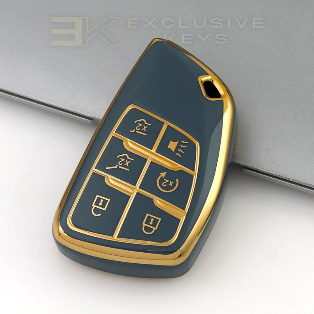 Funda para Chevrolet, GMC & Buick Key Cover (6 botones)