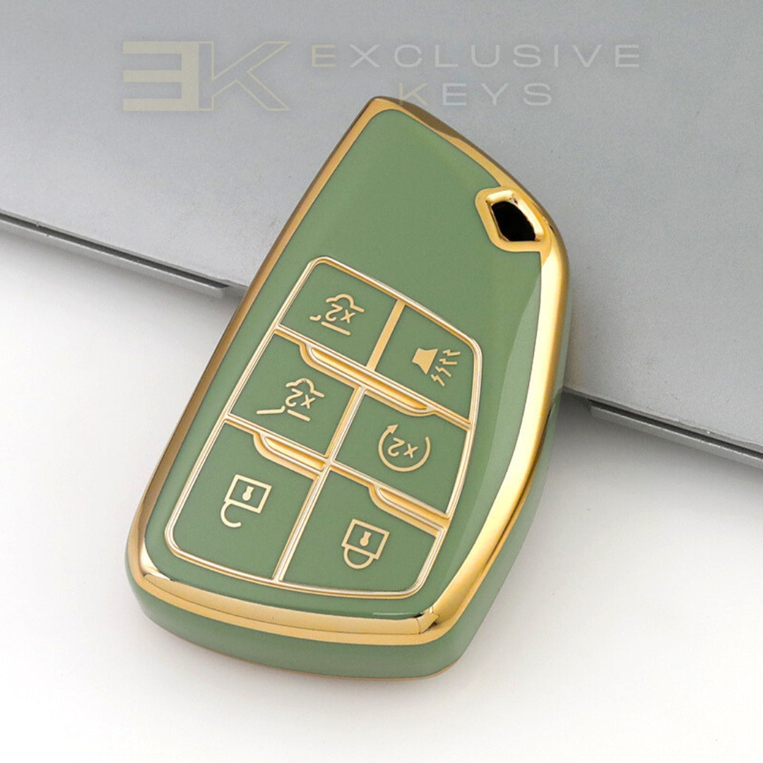 Funda para Chevrolet, GMC & Buick Key Cover (6 botones)