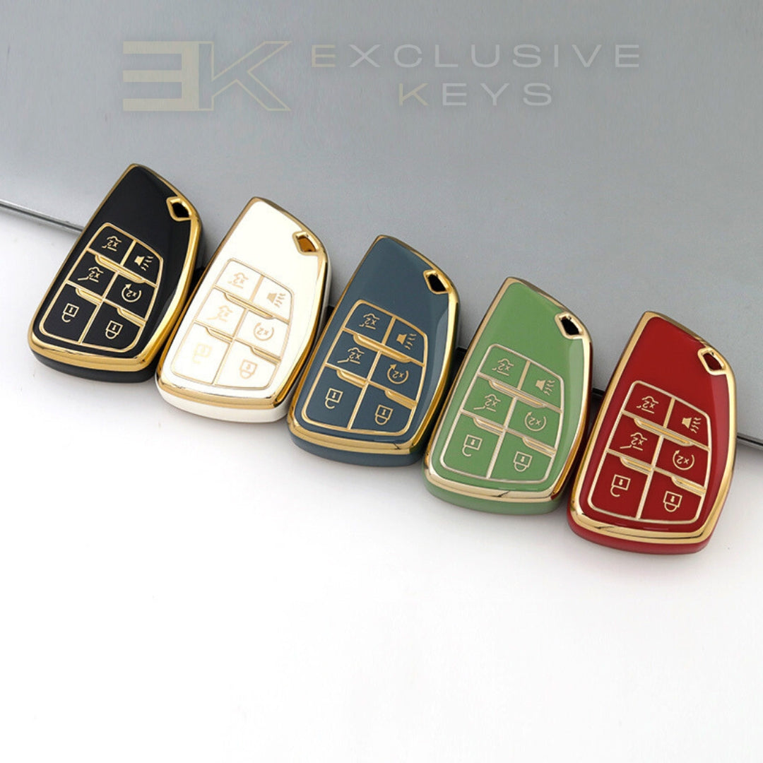 Funda para Chevrolet, GMC & Buick Key Cover (6 botones)