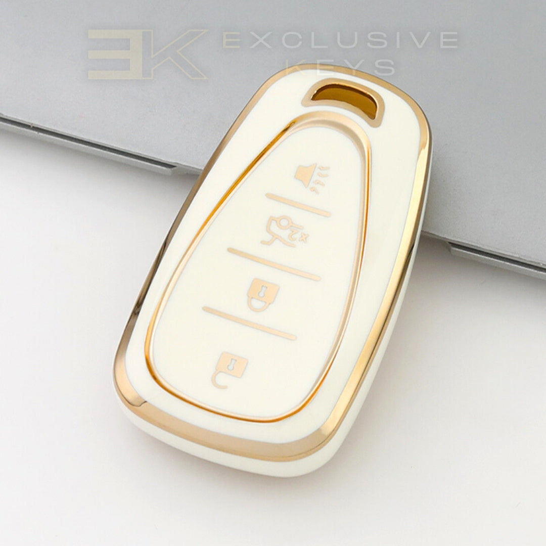 Funda para Chevrolet Smart – 4 botones (Trunk x2 + Alarm)