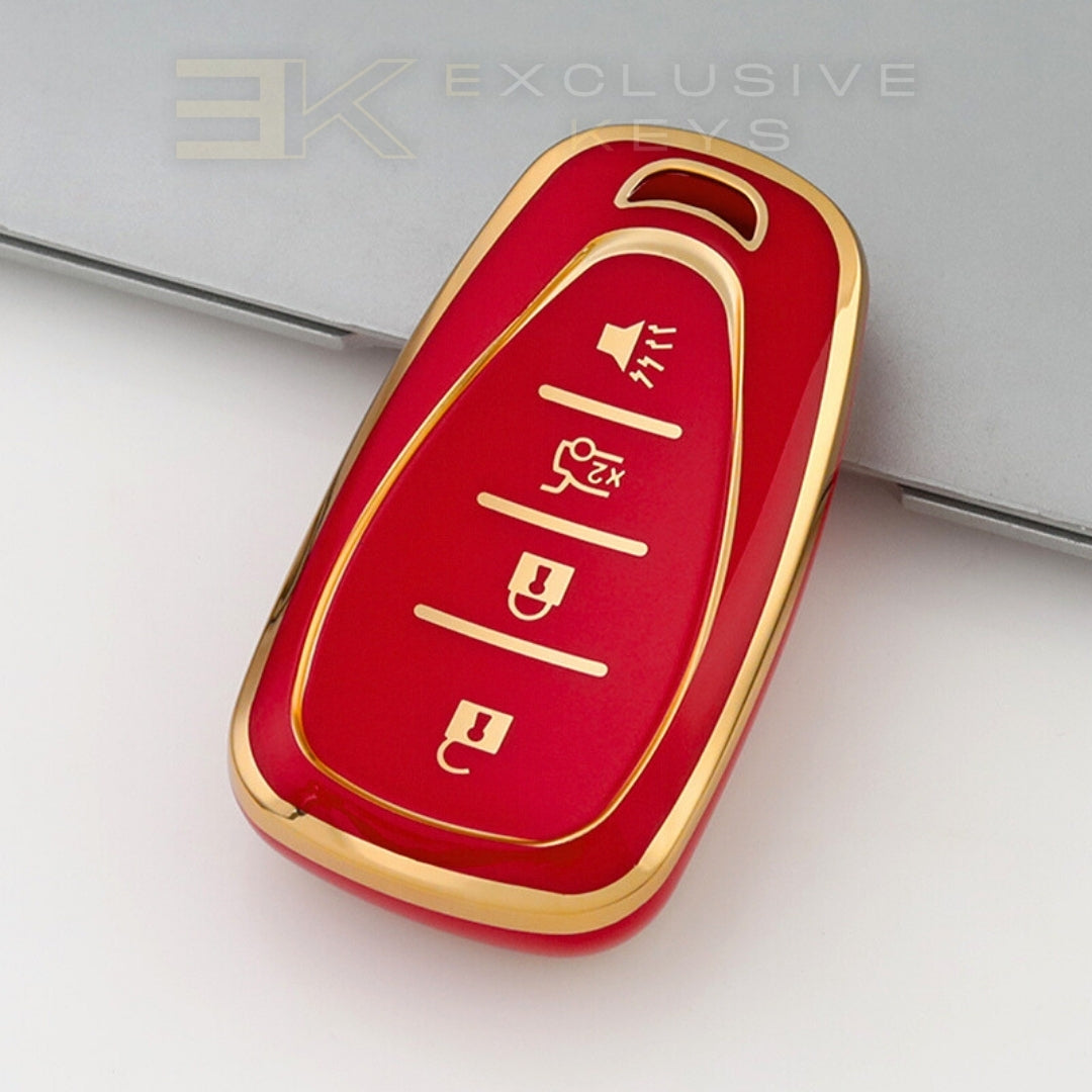 Funda para Chevrolet Smart – 4 botones (Trunk x2 + Alarm)