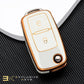 Funda para Volkswagen Polo, Tiguan, Passat, Golf, Jetta, Lavida (2 botones)