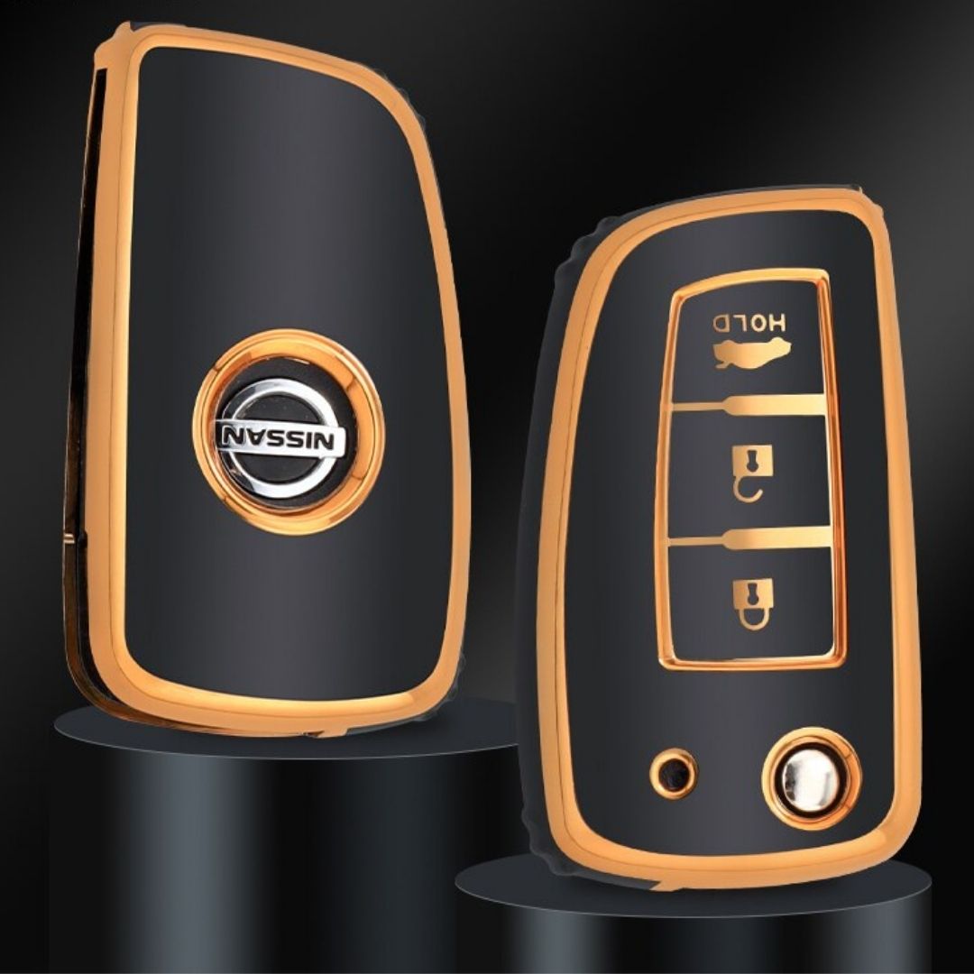 Funda para Infiniti QX50, QX55, QX60, QX80, Q30, Q50, Q60, Q70, QX30, EX35, EX37, FX35, FX37, FX45, FX50, M35, M37, M45, M56, G25, G35, G37, JX35, I30, I35 (3 Buttons)