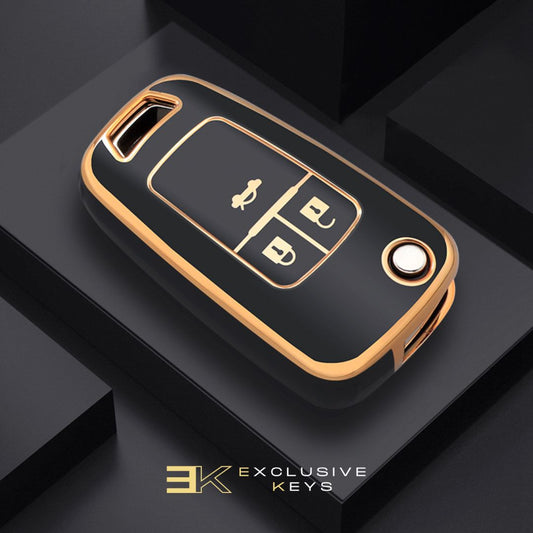 Funda para  Chevrolet Cruze, Aveo, Trax, Sail, Malibu y Captiva (3 Botones)
